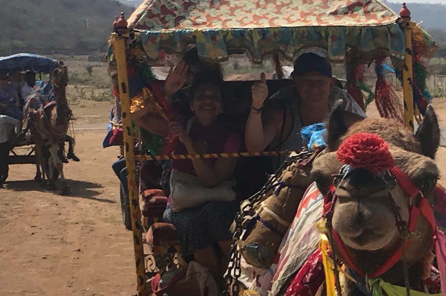 Jaipur - Sherpur village tour by camel cart
